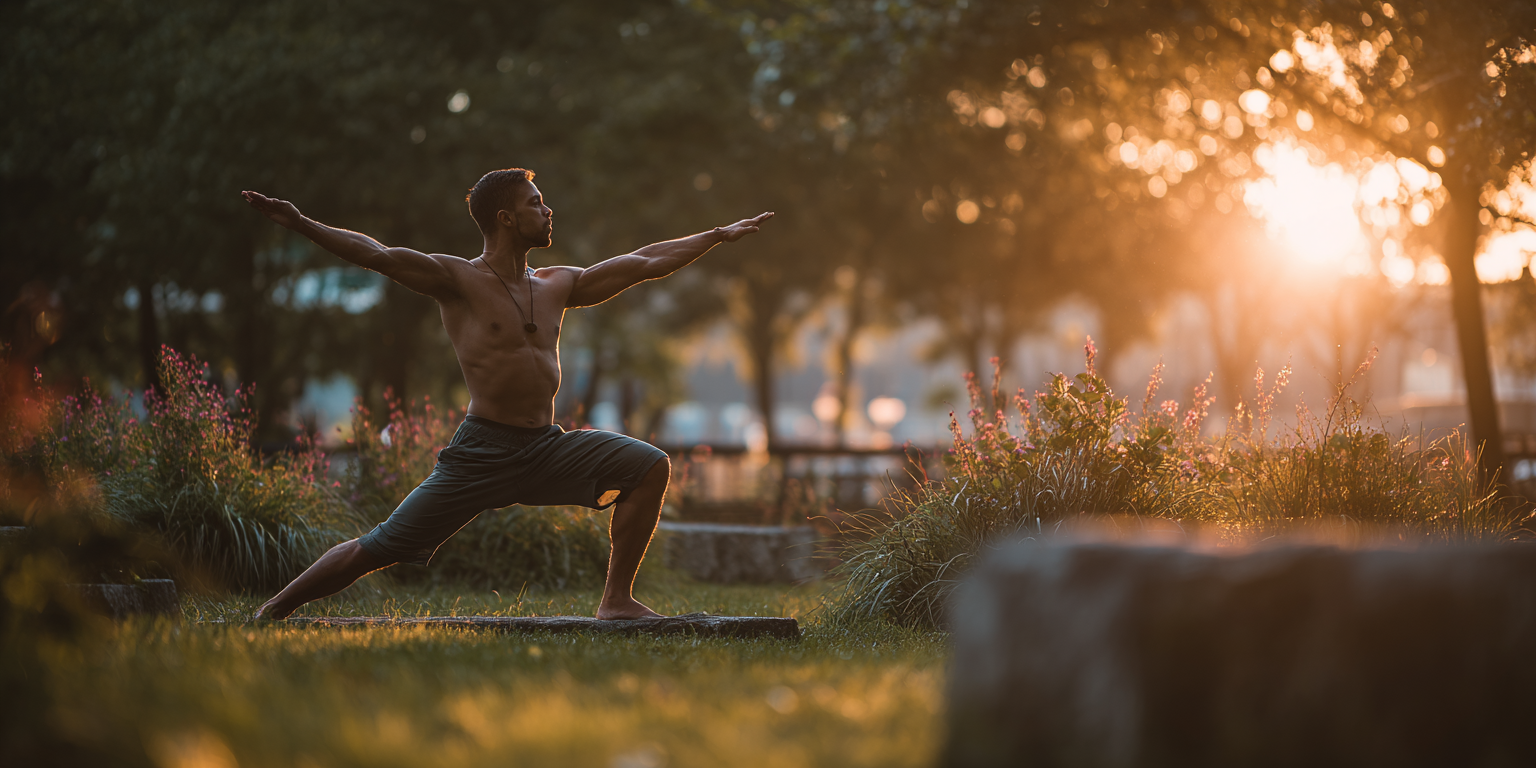 Йога-практика за програмою 4x4 на природі